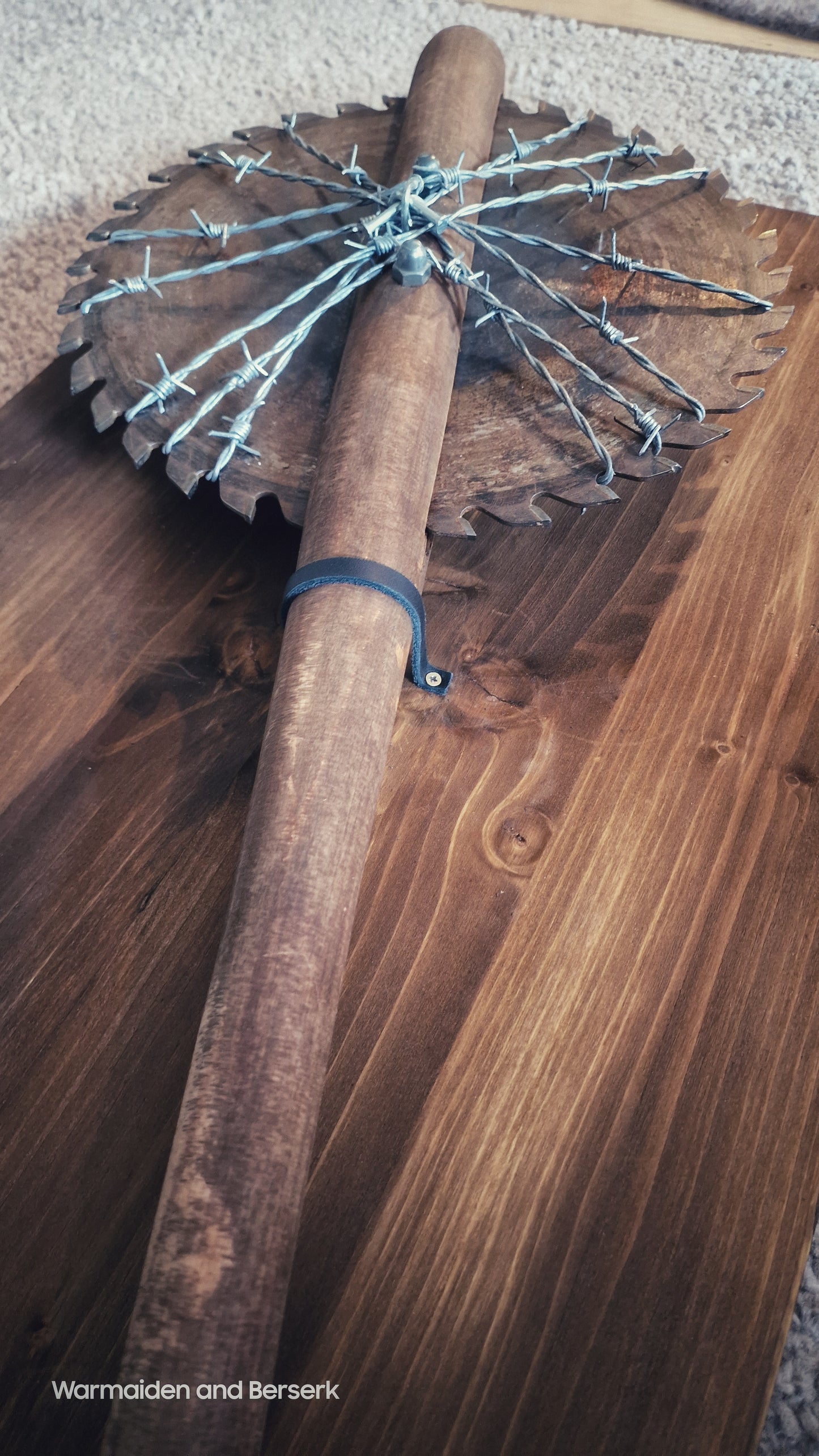 'Days Gone' Baseball Bat Axe on Display