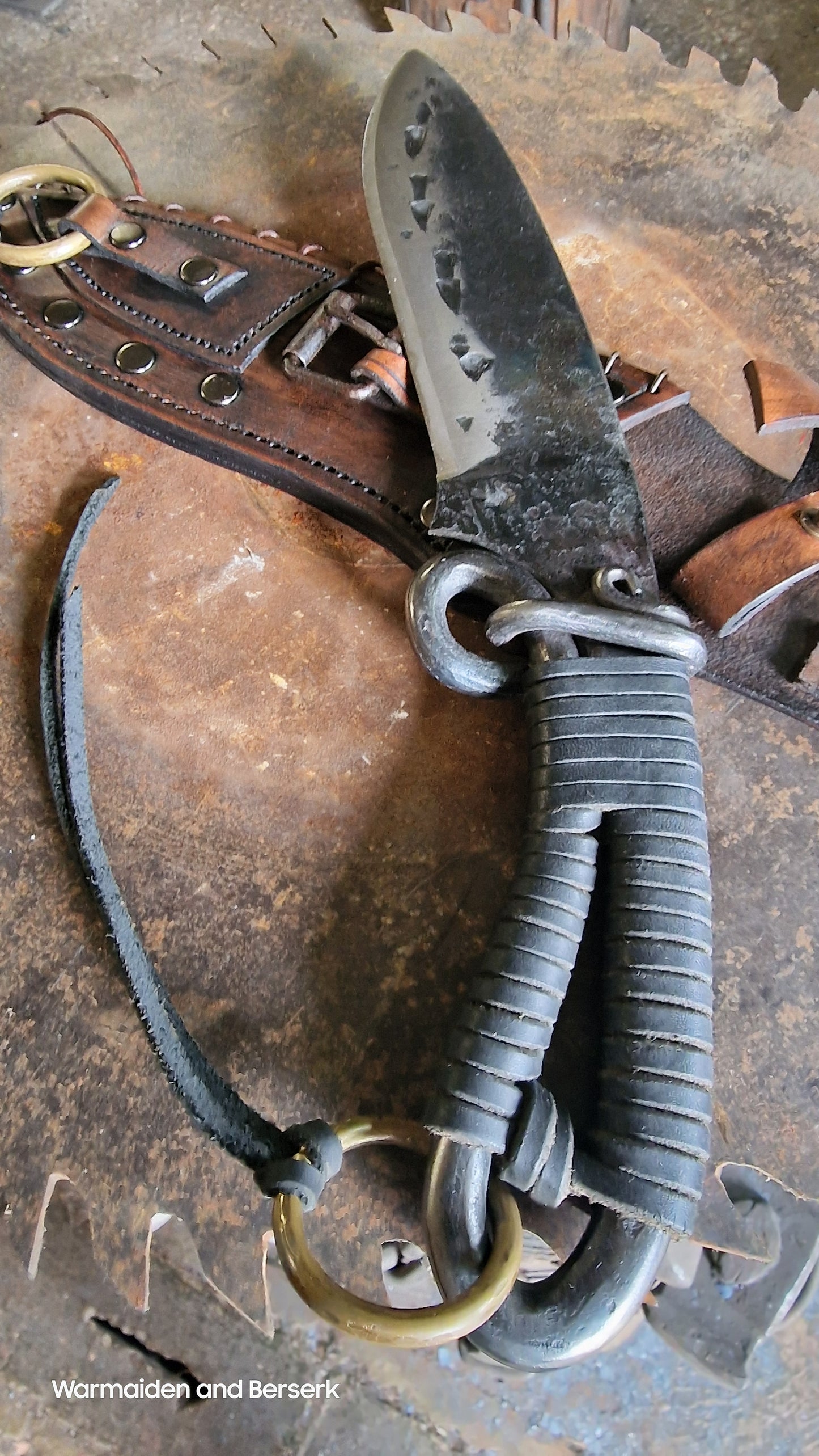 The Ravager - Hand-Forged Warblade
