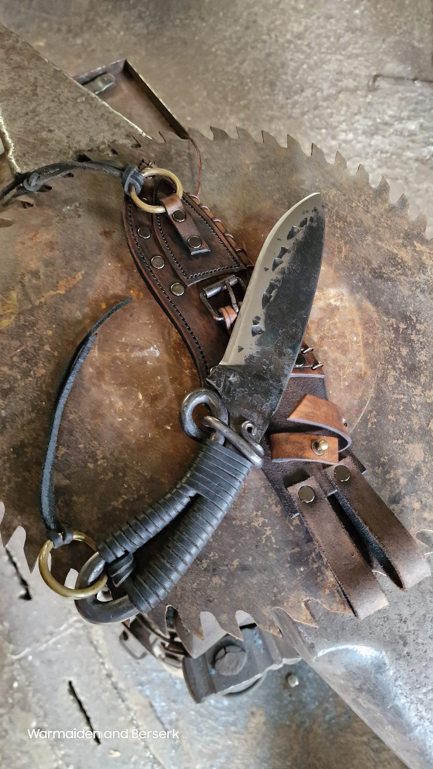 The Ravager - Hand-Forged Warblade