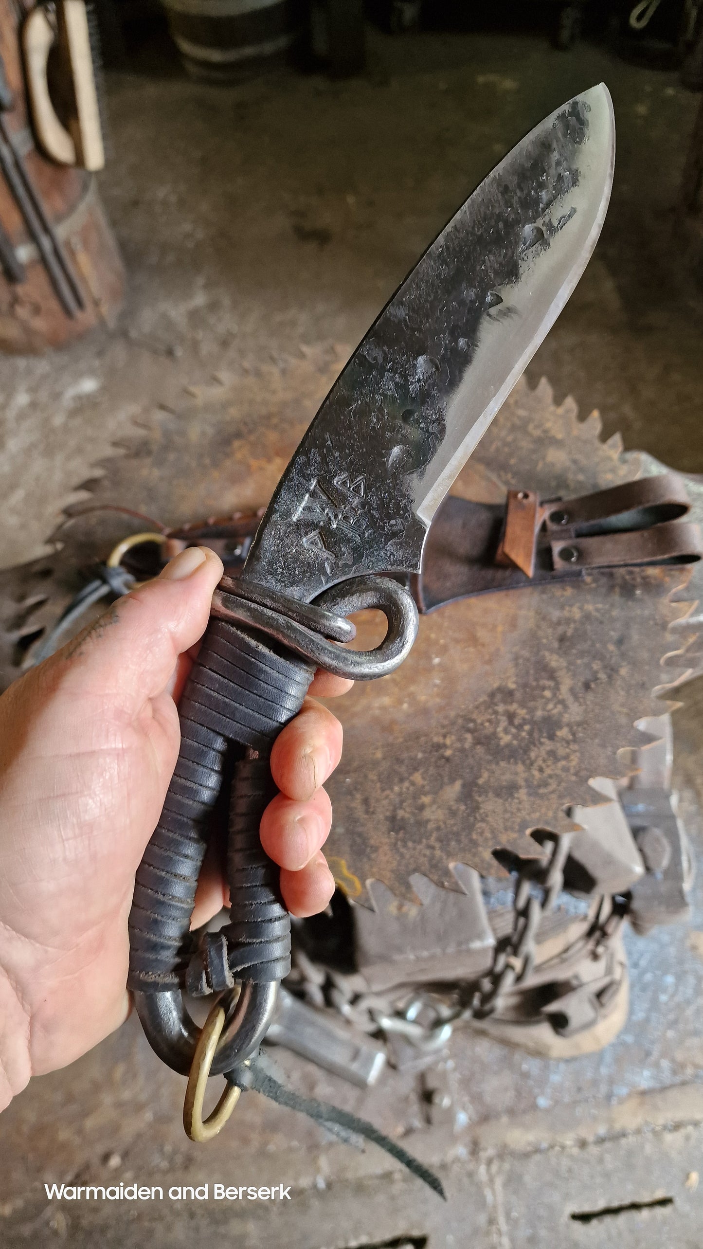 The Ravager - Hand-Forged Warblade