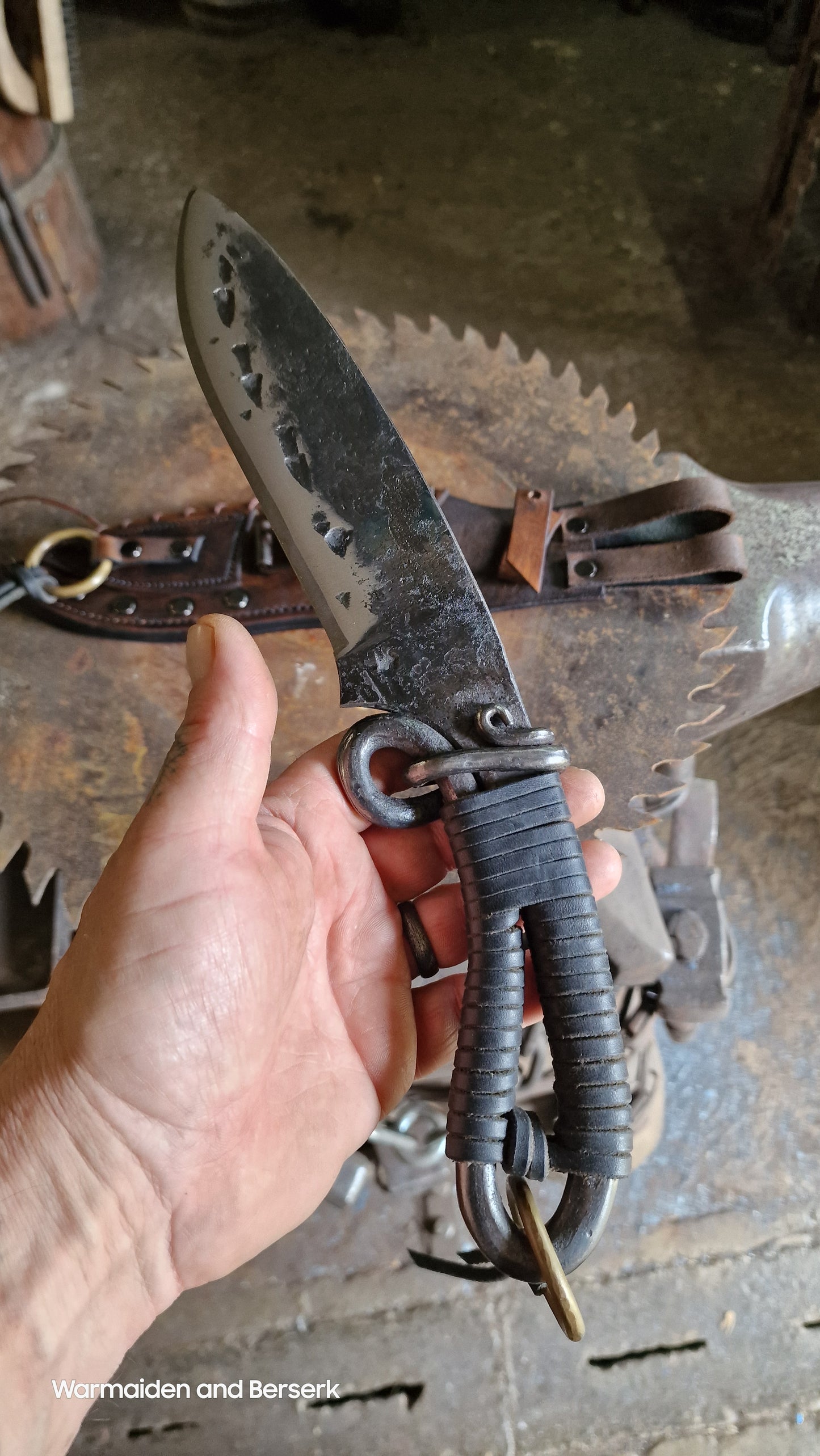 The Ravager - Hand-Forged Warblade