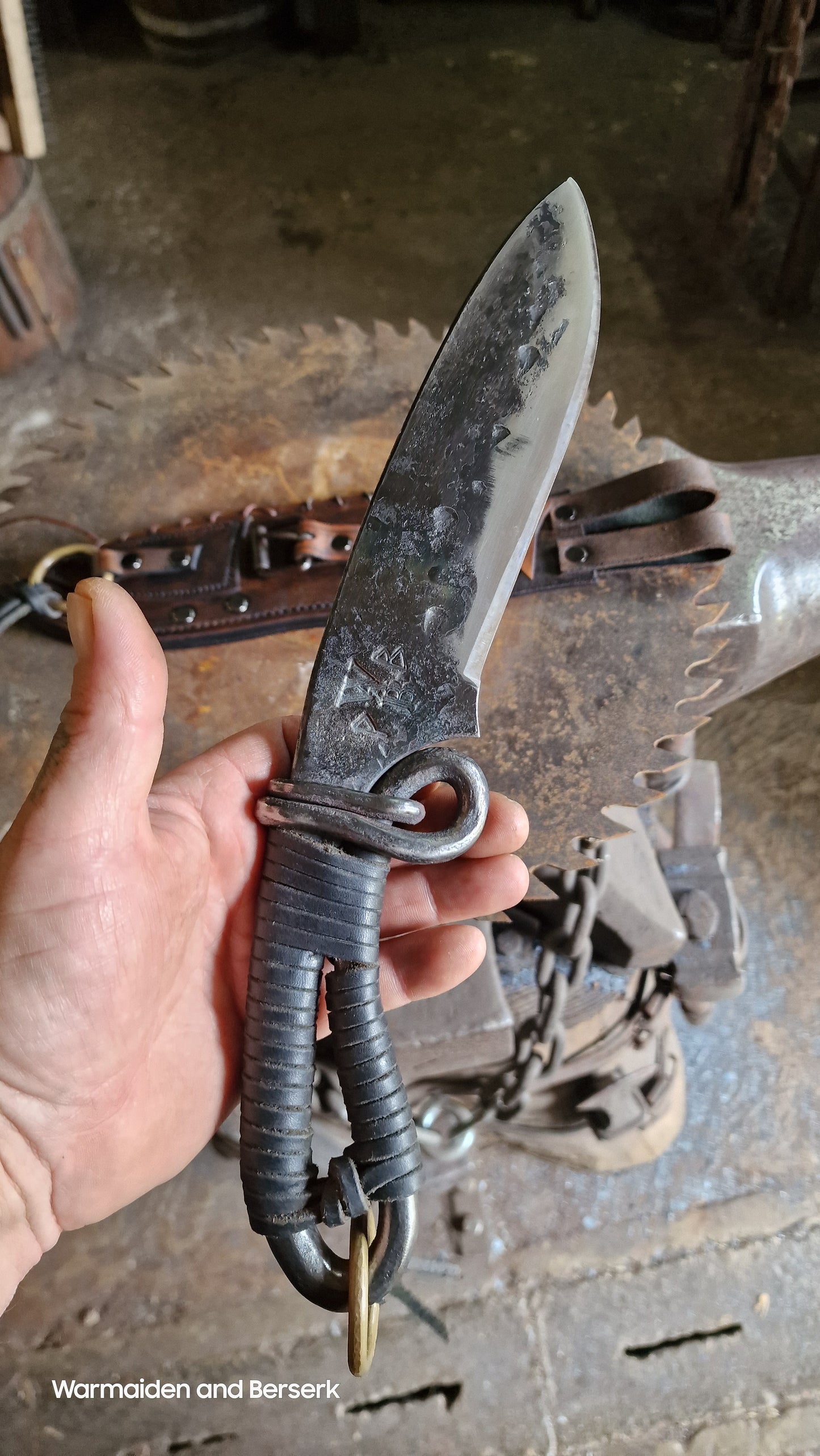 The Ravager - Hand-Forged Warblade