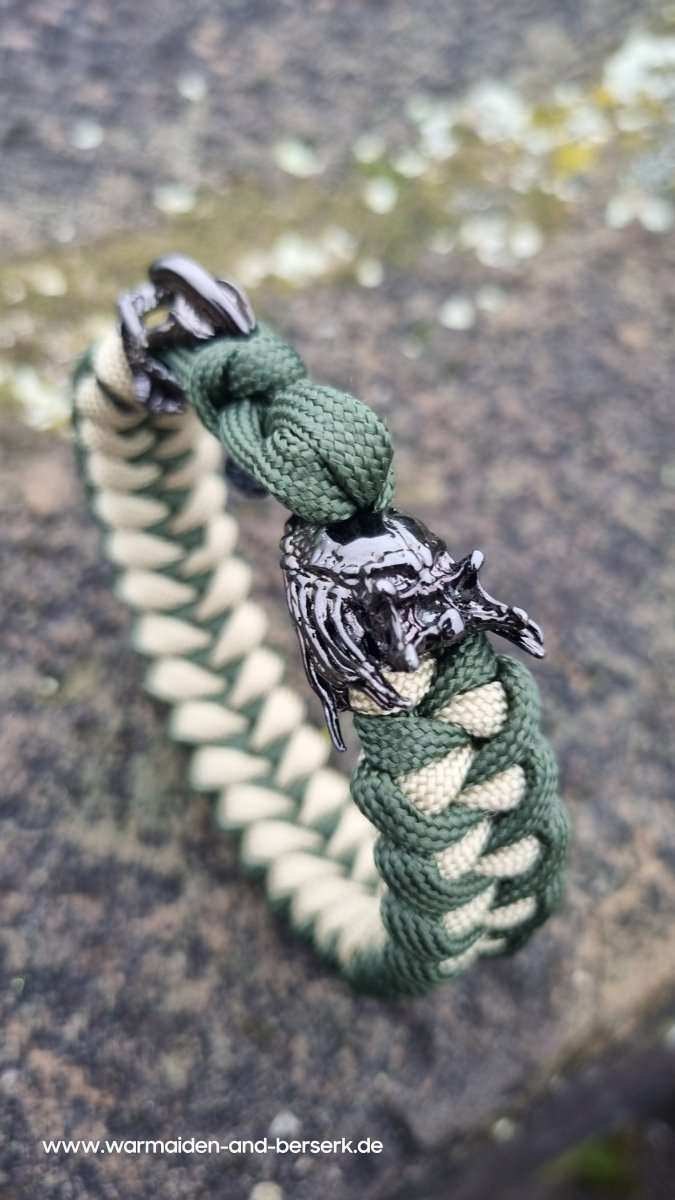 Paracord Armband mit Alien und Predator Bead Perlen