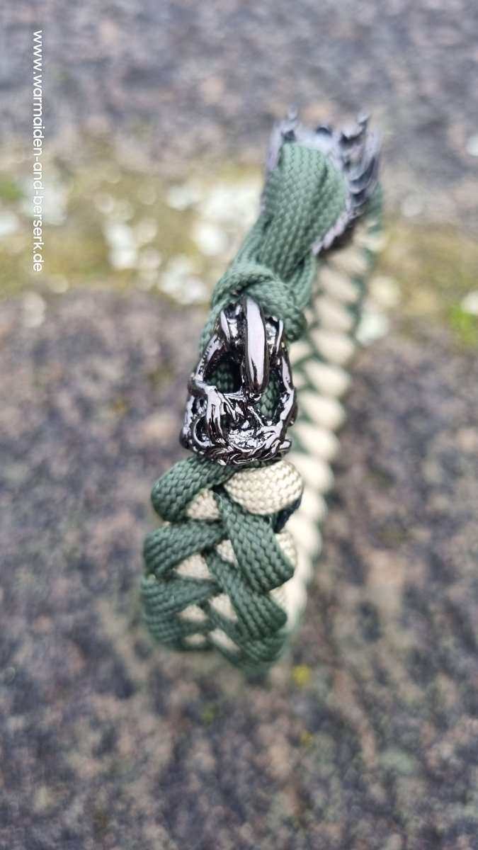 Paracord Armband mit Alien und Predator Bead Perlen