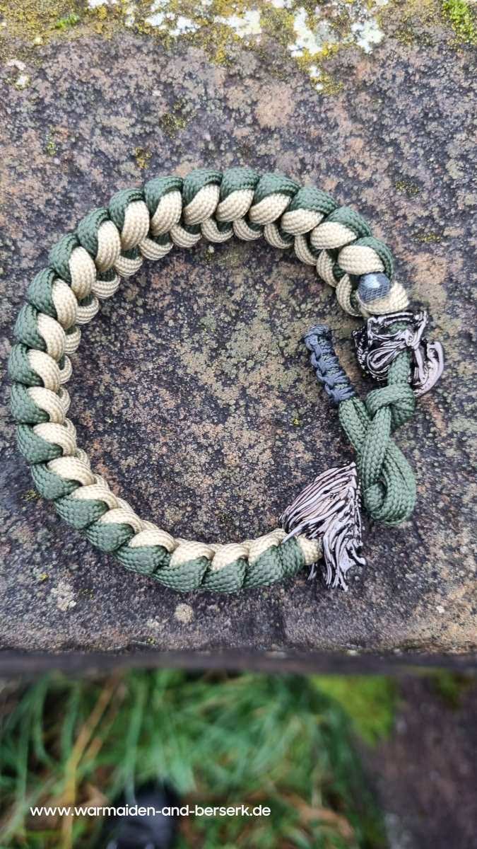 Paracord Armband mit Alien und Predator Bead Perlen