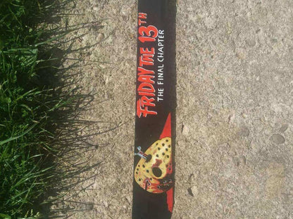 Handbemalte Machete aus Federstahl mit Jason Voorhees