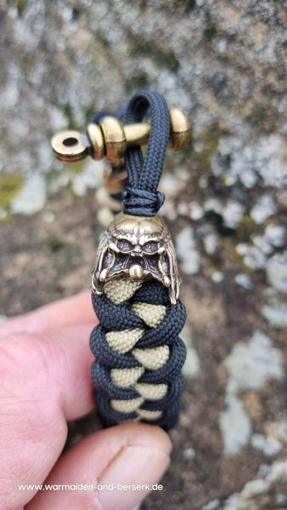 Shark Knot Paracord Armband "Alien vs Predator" mit Predator und Alien