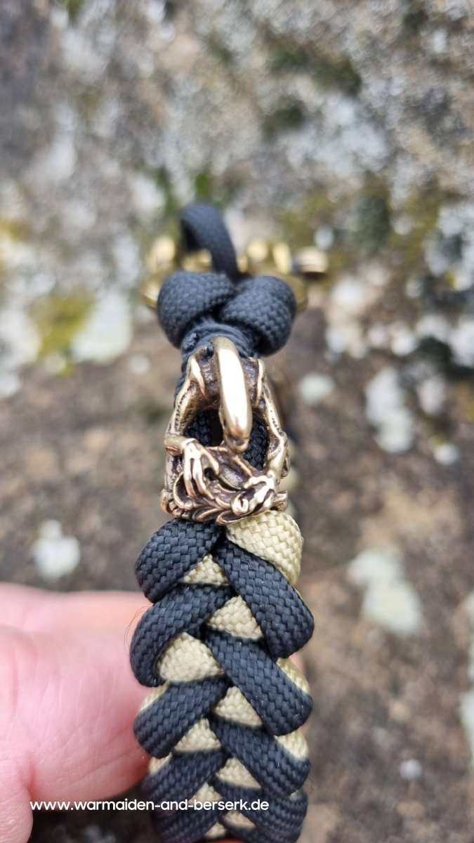 Shark Knot Paracord Armband "Alien vs Predator" mit Predator und Alien